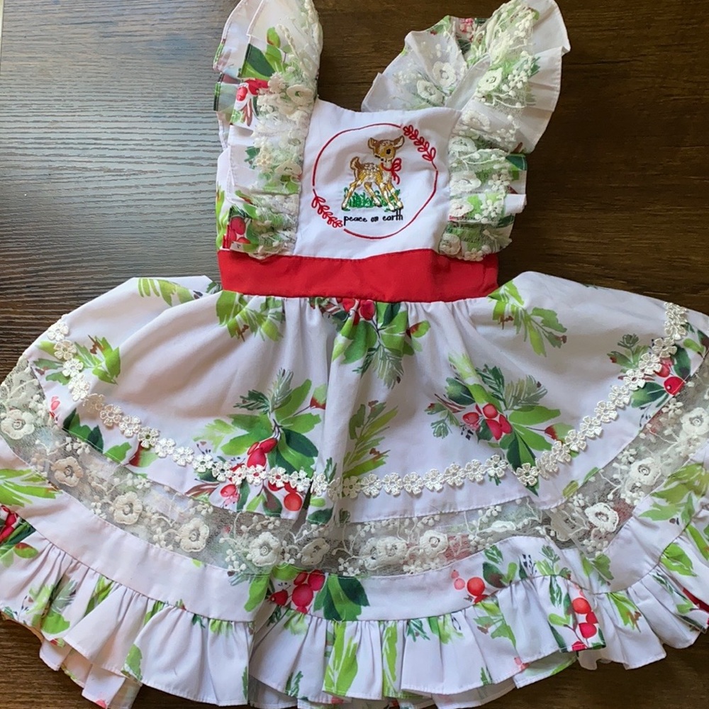 Beautiful 18 months Christmas dress